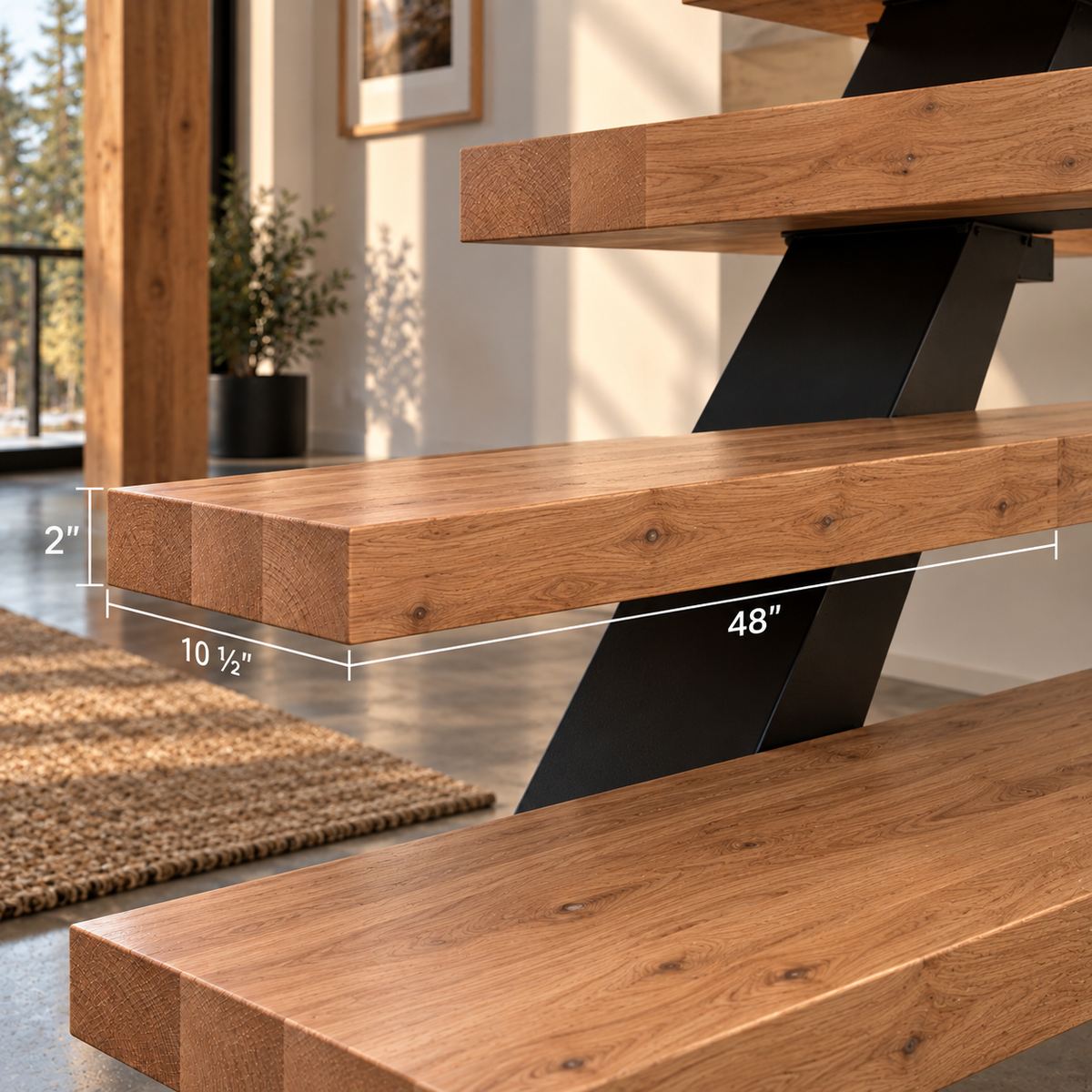Red Oak Stair Treads