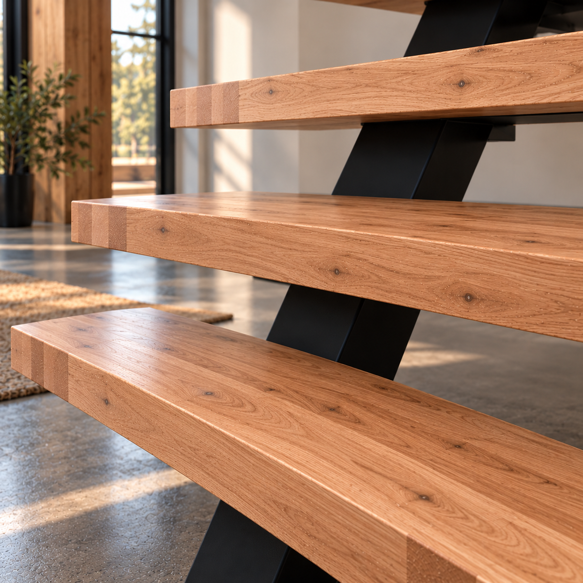 Red Oak Stair Treads