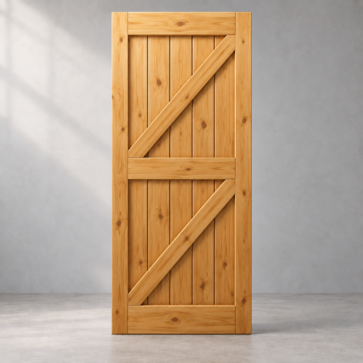 Portes coulissantes en pin massif