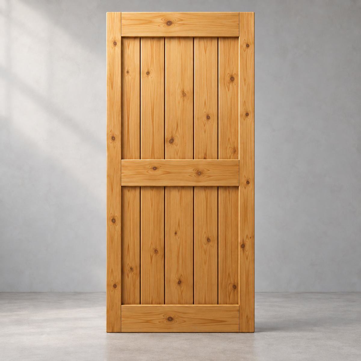 Portes coulissantes en pin massif