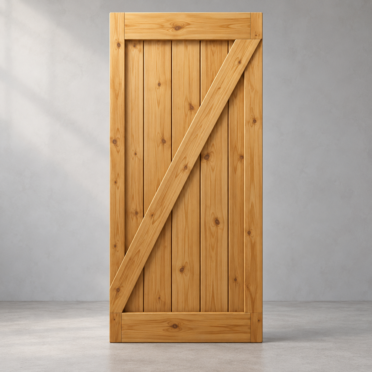 Portes coulissantes en pin massif