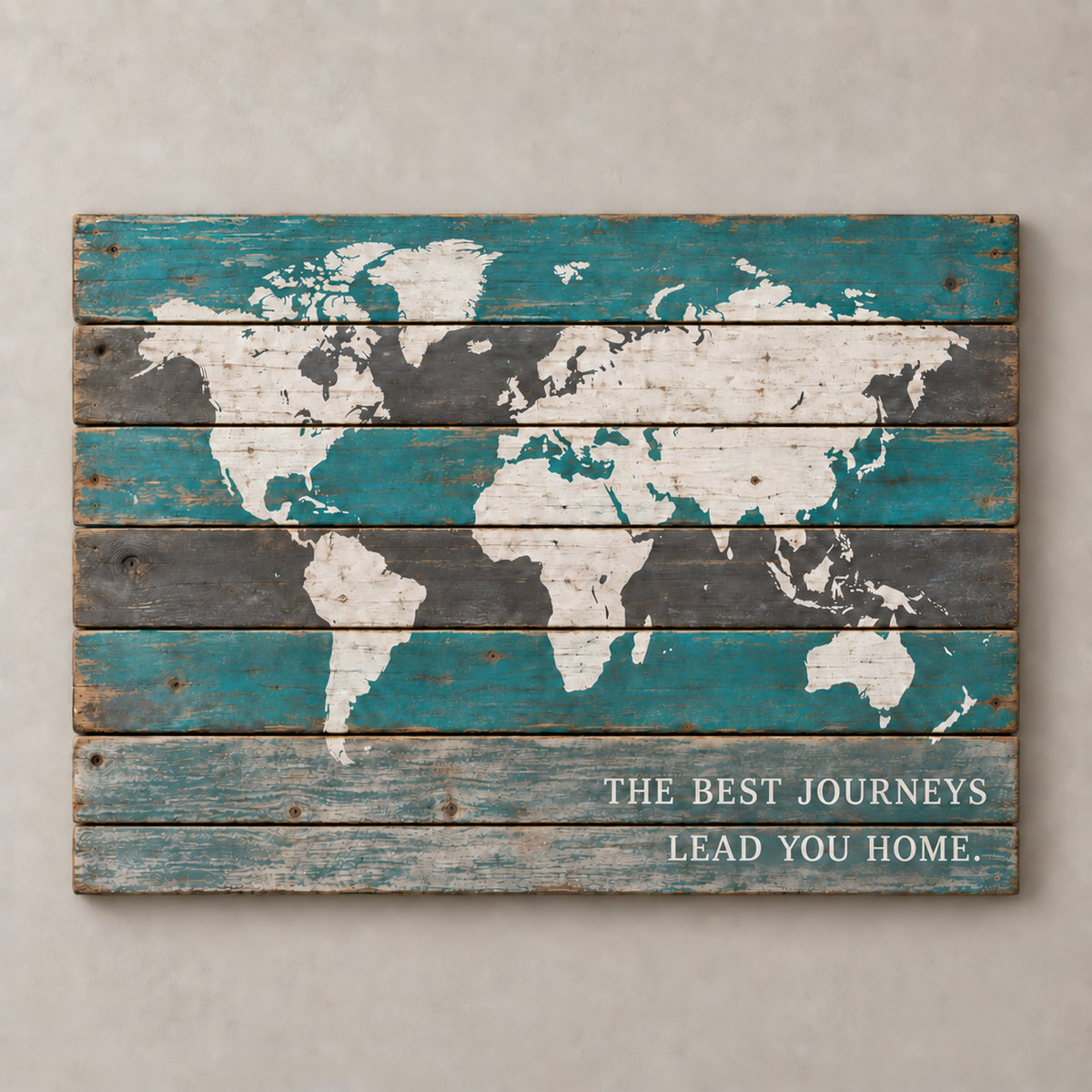 Chic Map + — vue de face, sans boussole peinte