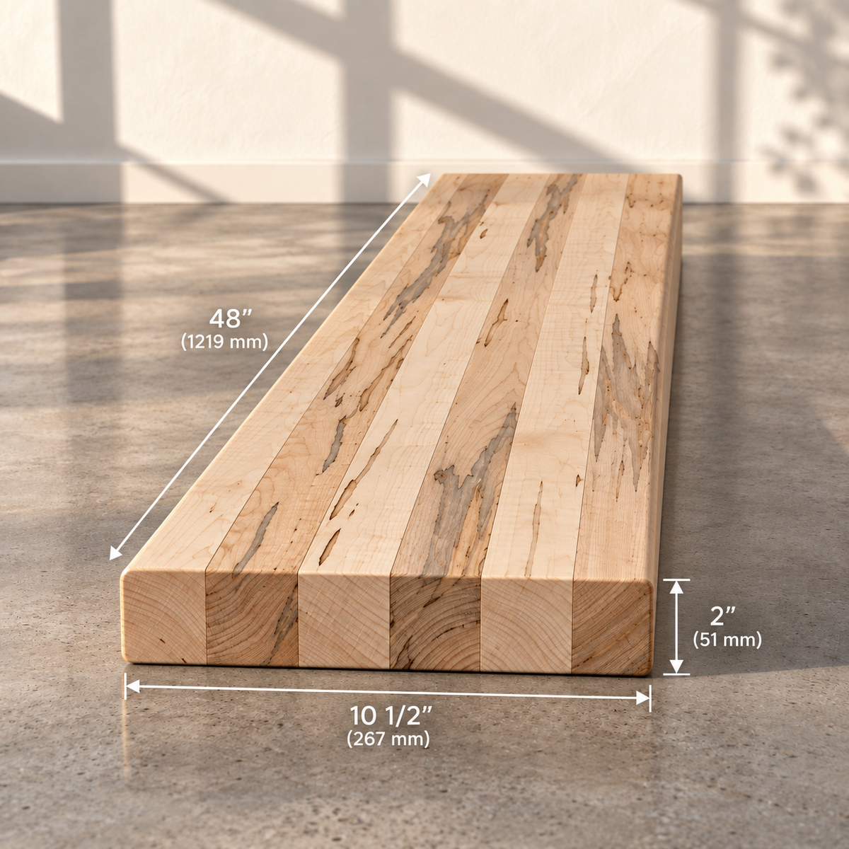 Ambrosia Maple Stair Treads