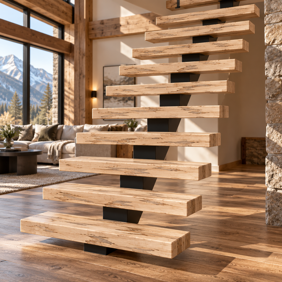 Ambrosia Maple Stair Treads