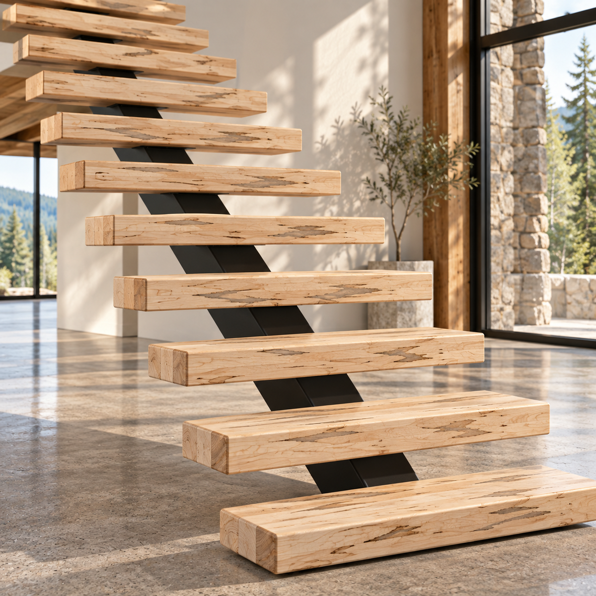 Ambrosia Maple Stair Treads