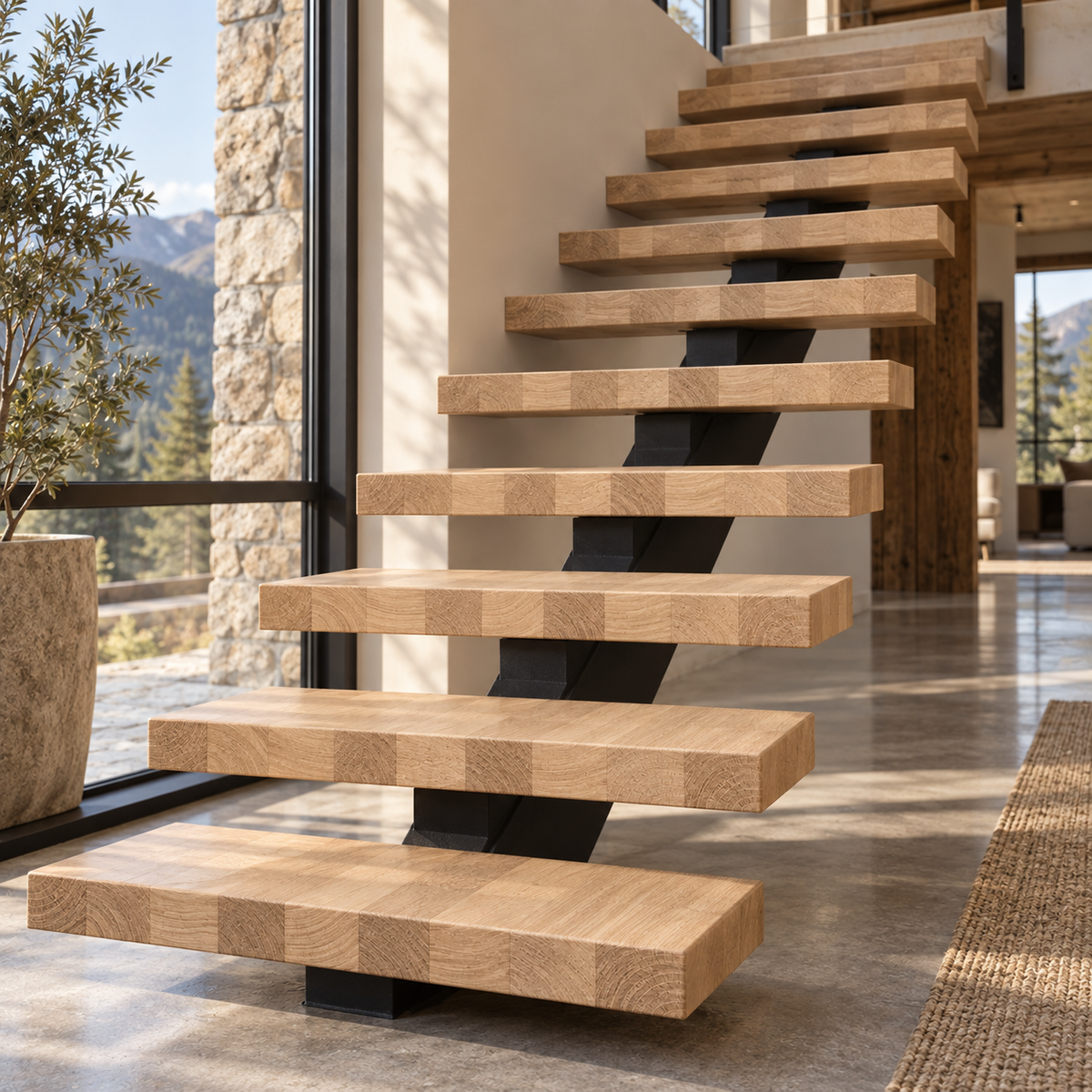 White Oak Stair Treads