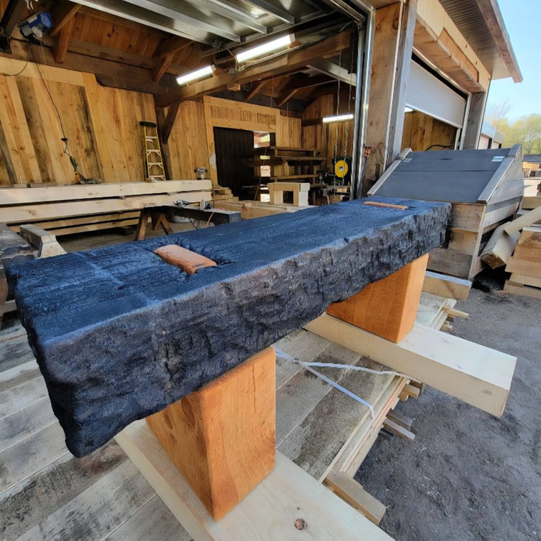 Serenity Bench - Solid Timber Frame Handcrafted Bench