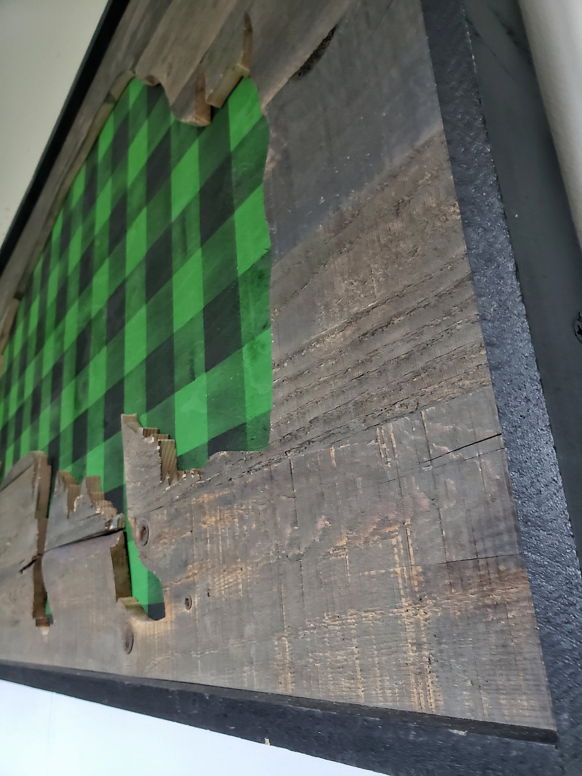 Barnwood Bison | Plaid