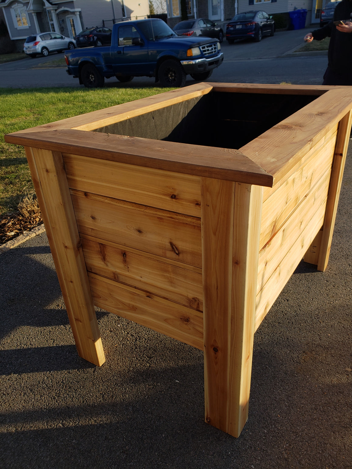 Cedar Wood Planter's Box