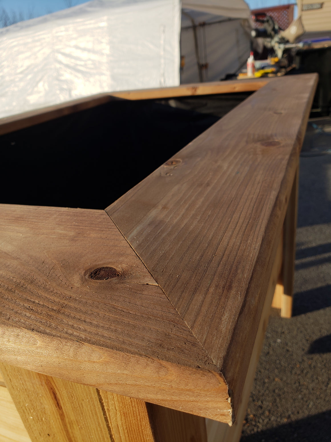 Cedar Wood Planter's Box