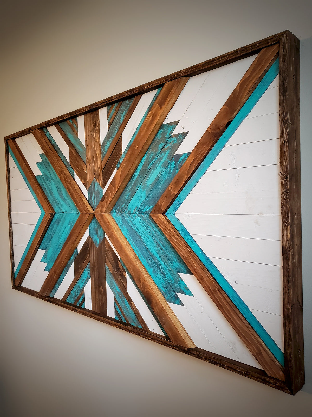 Boho — art mural en bois