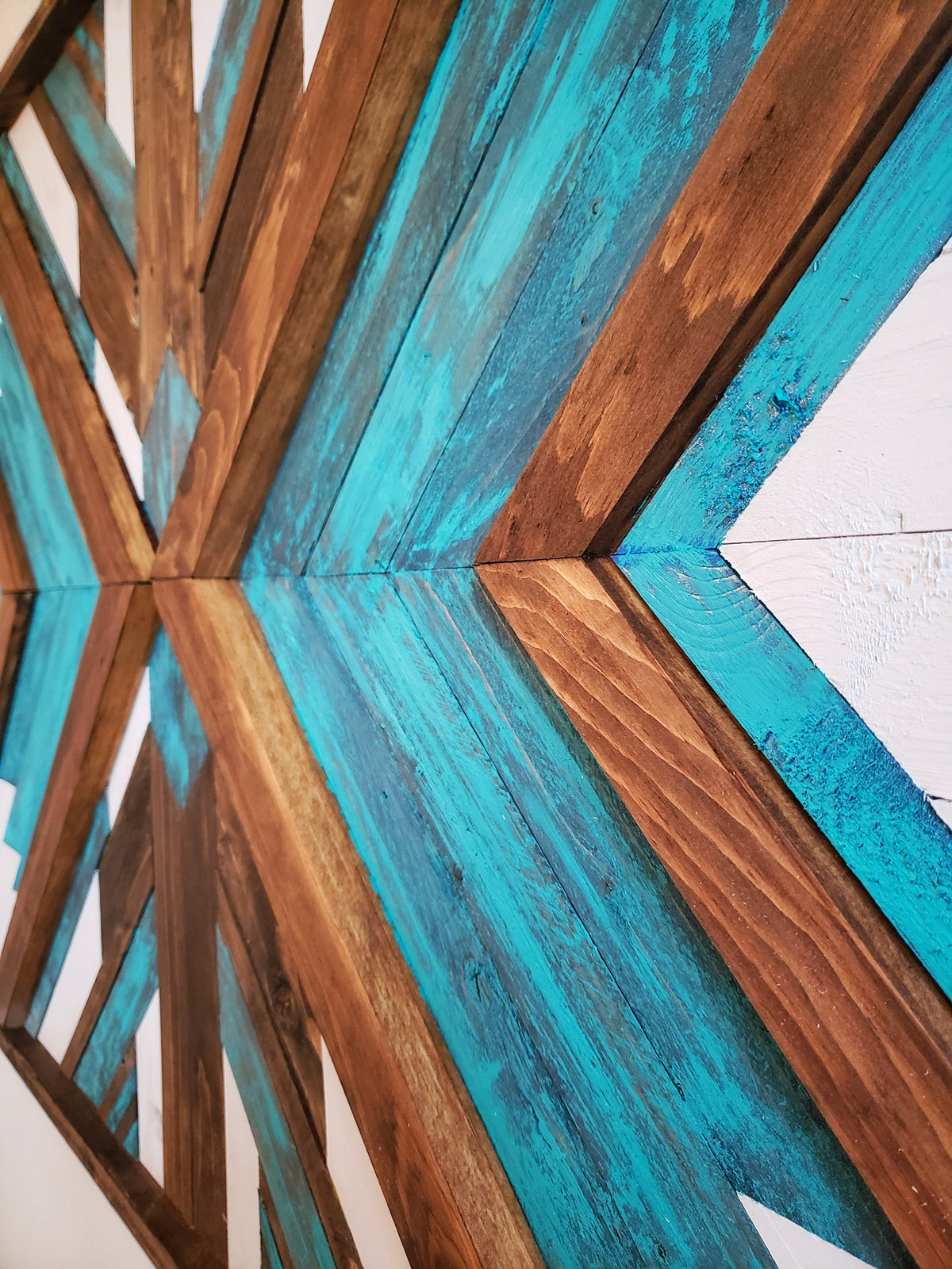 Boho — art mural en bois