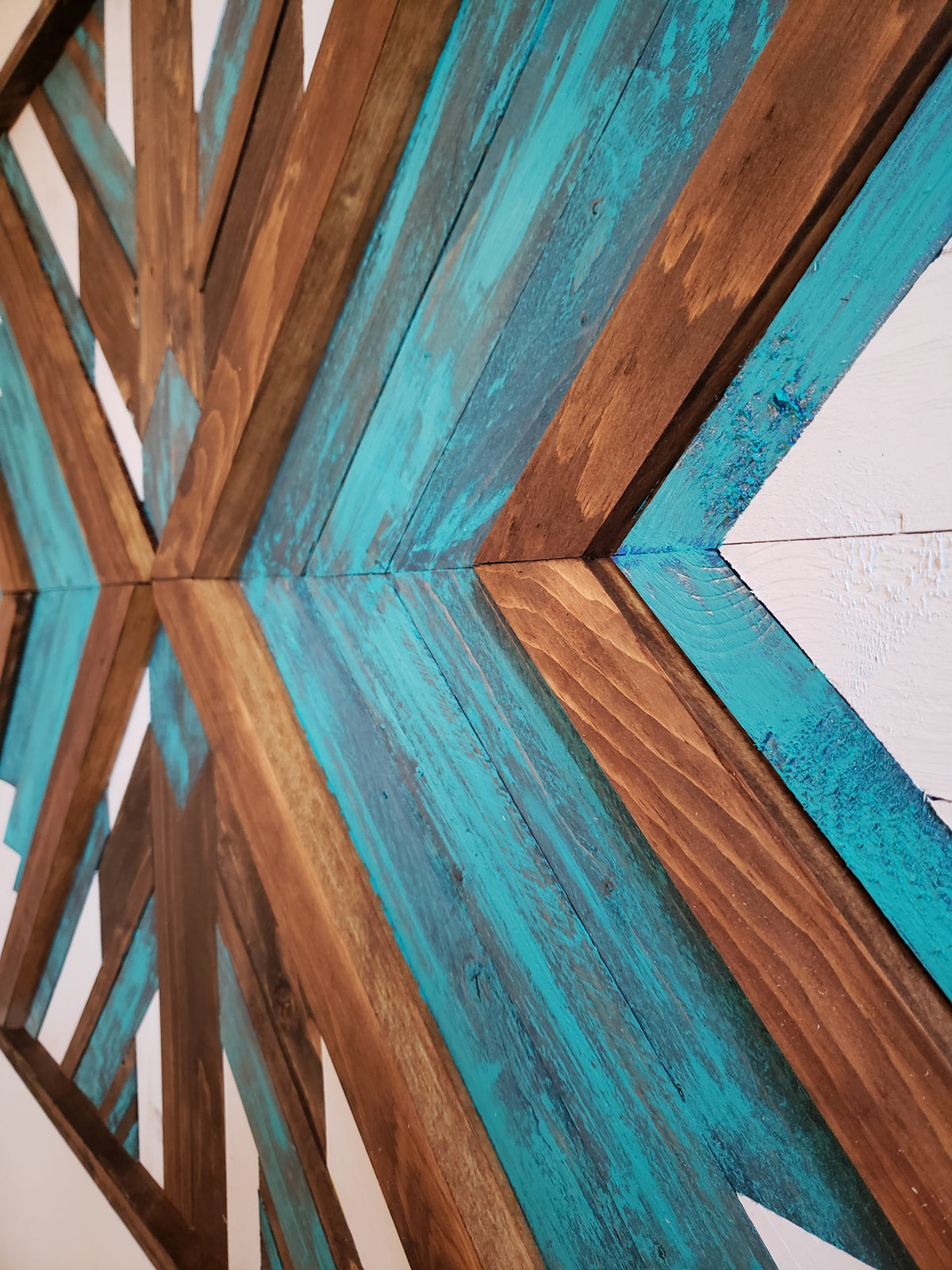 Boho — art mural en bois