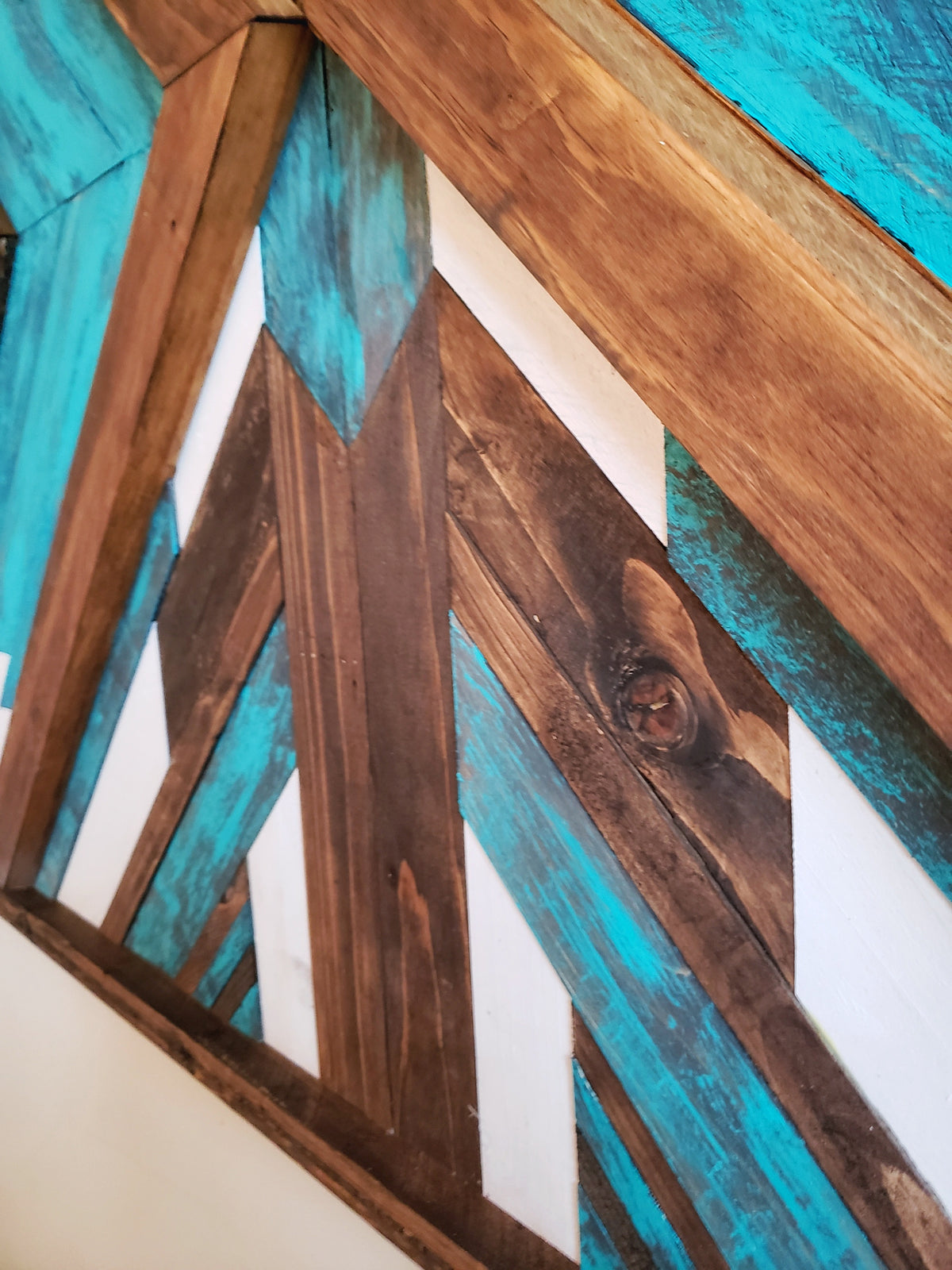 Boho — art mural en bois