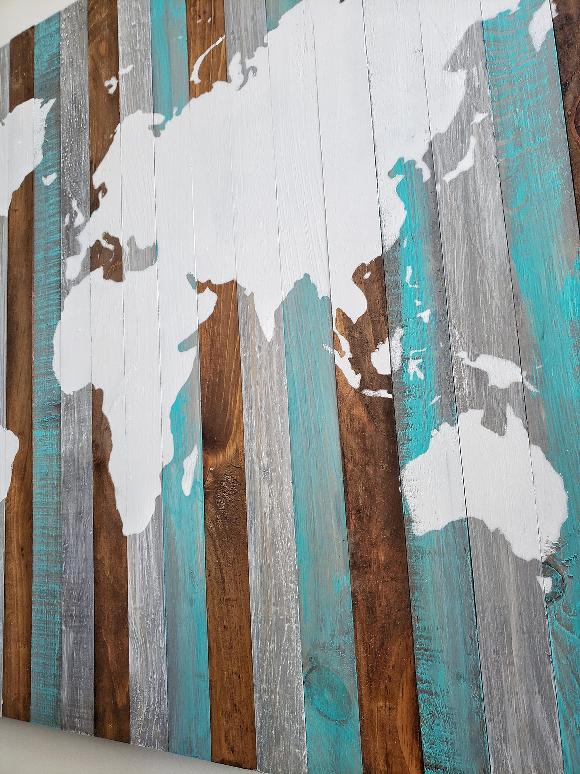 Rustic Chic Map | 38 x 26"