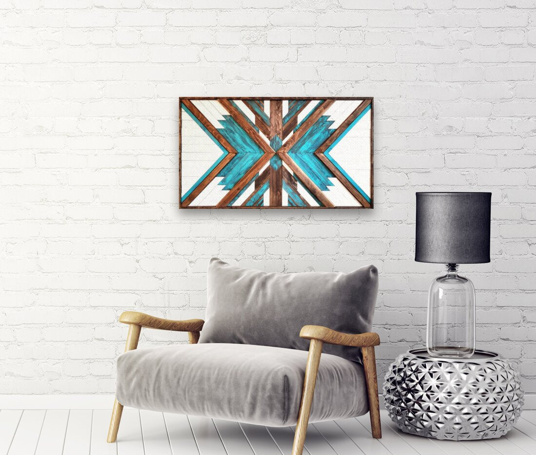 Boho — art mural en bois